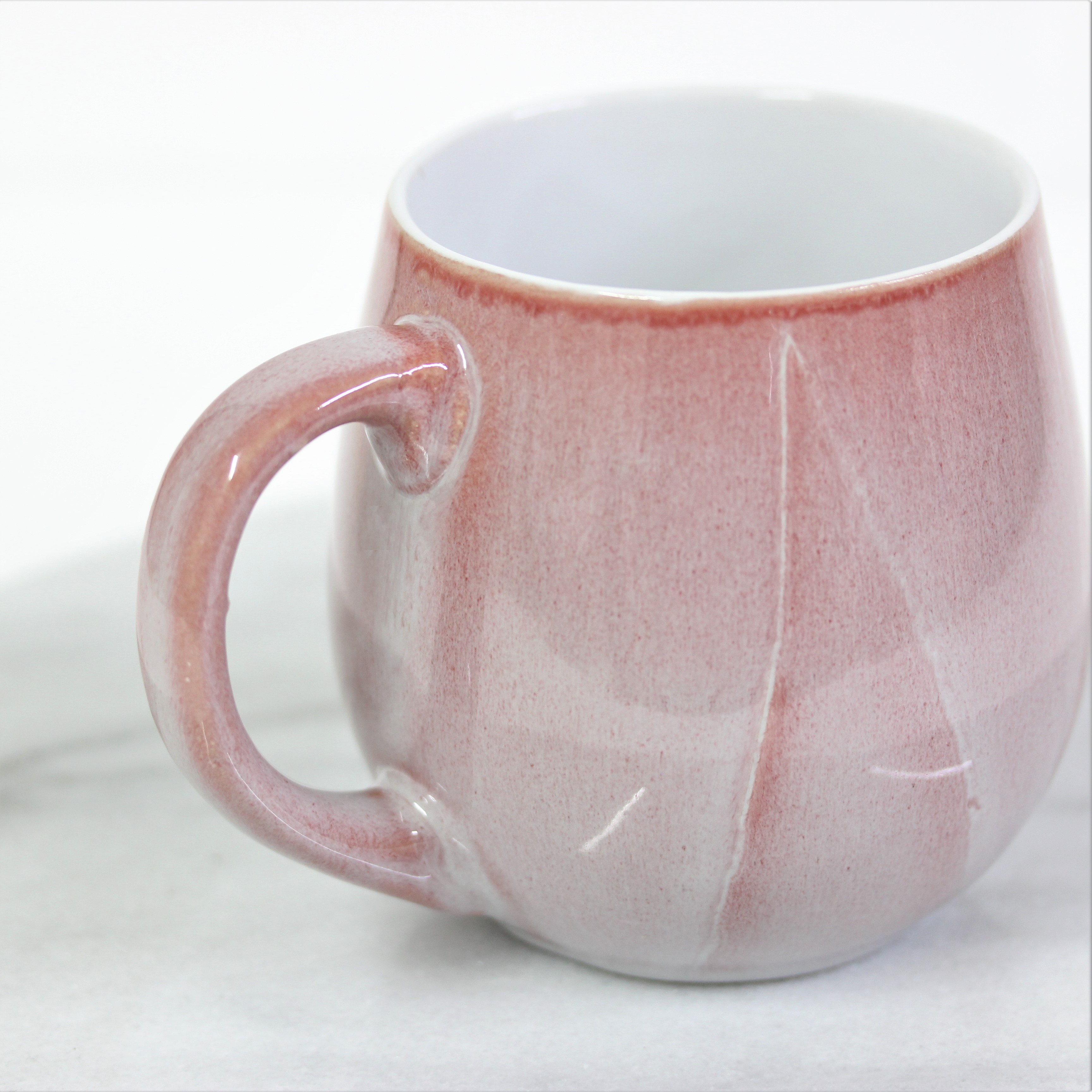 500ml Stoneware Coffee Mugs Reactive Glazed Snug Mug Tea Hot Drinks